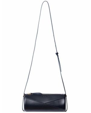 Owlish Studio Reef Vegan Leather Cylinder Bag - White