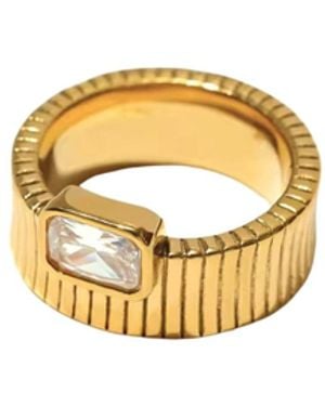 Decolet the label Deco Ring Band - Metallic