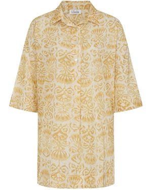 Luella Fashion Maya Cotton Tunic Printed Pattern - Natural