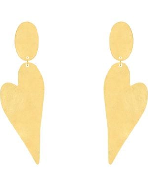 Marcia Moran Una Earrings - Metallic