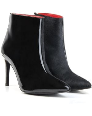 Rosamund Muir London Paulina Duo Texture Boots - Black