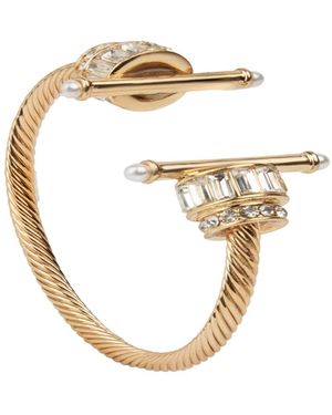 Saachi Multi Charm Statement Cuff - Metallic