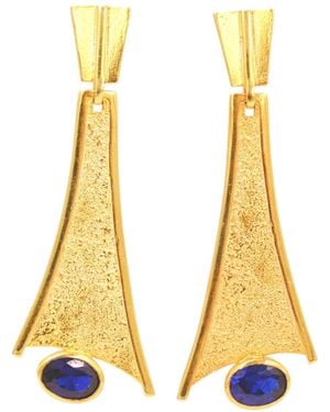 1610Istanbul Constantinople Earrings - Yellow