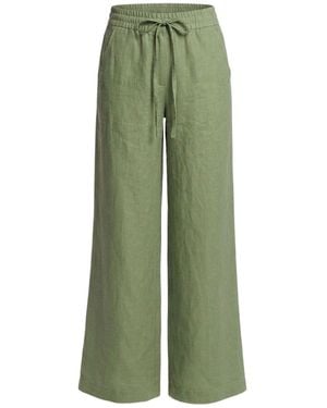 Monlicia Ciel Linen Trousers - Green