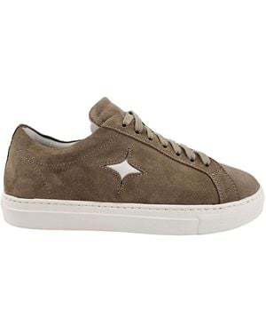 Madison Maison Suede Sirius Star Sneaker - Brown
