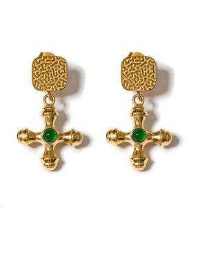Kybele Studio Byzantine Earrings - Metallic