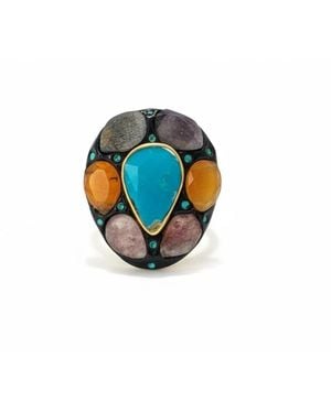 By Virgo Calindra Ring - Blue