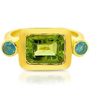 GEM BAZAAR Irish Ring - Yellow