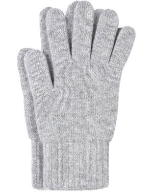 Paul James Knitwear Cashmere Vivaan Gloves - Grey