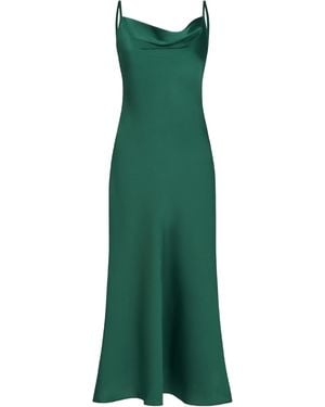 Pretty Eccentric Aurelia Satin Slip Dress - Green