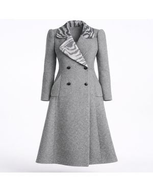 Mood Swings Diva Coat - Gray