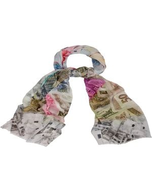 Saachi Euro Gauze Scarf - Grey