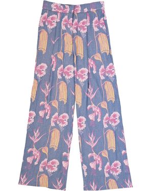 Manuela Cabrales Heliconia - Blue