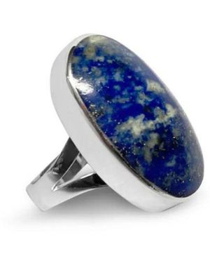 FV Jewellery La Stèle Lapis Ring - Blue