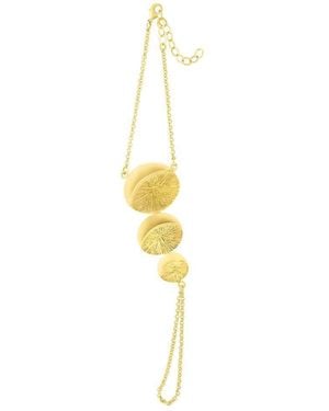 Sophie Simone Designs Hand Bracelet Zenith - Metallic