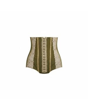 The Coolgirl Nyc Malwina Longline Panty - Green