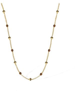 Retro Chic Roman Sautoir - Metallic