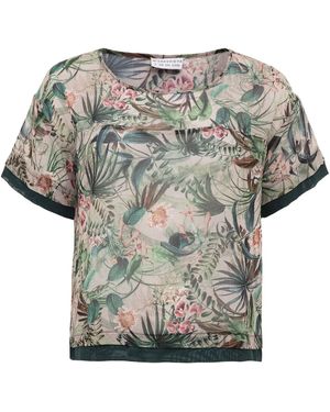 Misha Vaidya Moana Printed Blouse - Grey