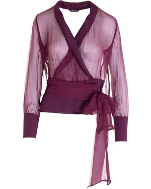 Eternoir Berry Dusk Blouse - Purple