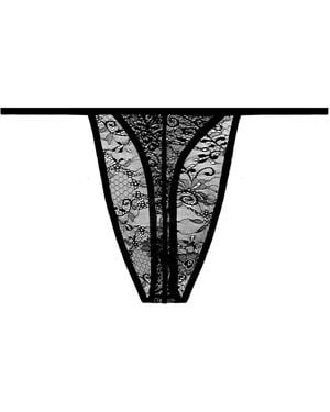 Journelle Sapna Thong Noir - Black