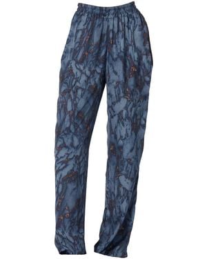 Room 24 Alice Trousers Marble - Blue