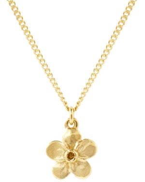 Lee Renee Forget Me Not Necklace – - Metallic