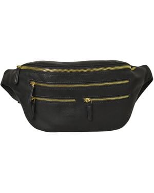 BELYSA Odine Leather Bumbag - Black