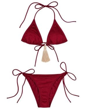 Luisadelmar Swimwear Sabina Bikini - Red