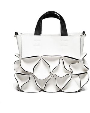 ELEMOOD_Japan Blossom Small Handbag - White