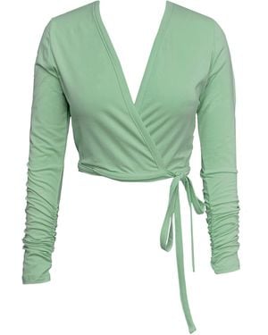 Frock Tales Daisy Ballet Wrap Top - Green