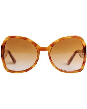 We the Stars Cleopatra's Gaze Sunglasses - Brown