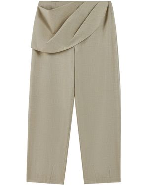 Nocturne Waist-Panel Pants - Green