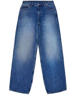Dr. Denim Hill Low Relaxed - Blue