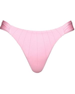 Noire Swimwear Dreams Coquillage Low Rise Bottom - Pink