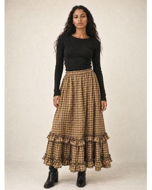 The Well Worn The Rosa Skirt - Natural