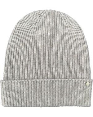 tirillm Holly Rib Knitted Cashmere Hat - Grey