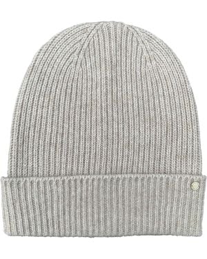 tirillm Holly Rib Knitted Cashmere Hat - Gray