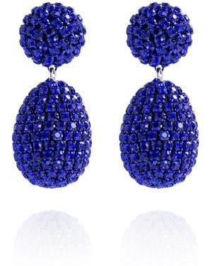 Saule Label Clio Earrings - Blue