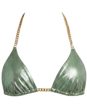 Room 24 Stacey Top New Metallic Mint - Green
