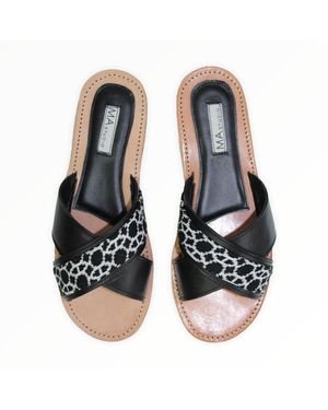 Maria Aristidou Oasis Slides - Black