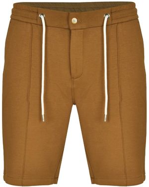 DAVID WEJ Enzo Cotton Loose Fit Short - Natural