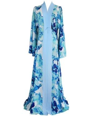 Ak Royalty Resortwear Carol Kimono - Blue
