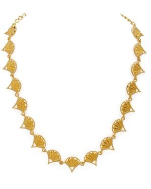 Dhwani Bansal Pankha Necklace - Metallic
