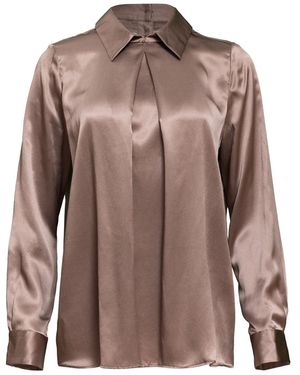Helene Galwas Neutrals Helga Blouse - Brown