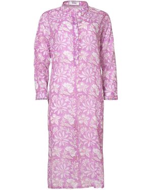 Tiger and the Monkey The Lulu Shirtdress - Purple