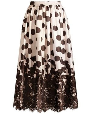 Scarlett Gasque Fiorella Skirt Mauve Morn - Black