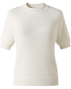 Fully Fashioning Cyla Pullover - White