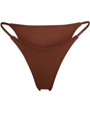 Minimale Animale Ultra Brief Bikini Bottom - Brown
