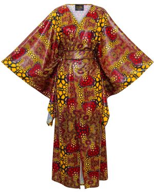 Byvinnik Bohémienne Kimono Robe - Orange