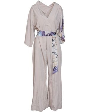 ARTISTA Neutrals Charm Jumpsuit - Gray